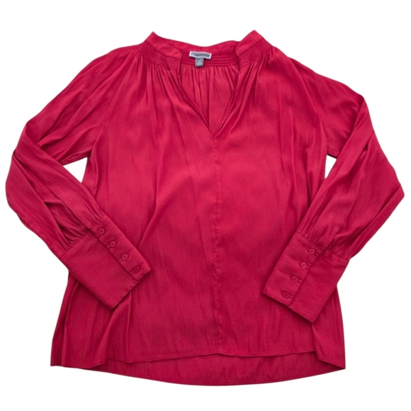 Chelsea28 Scarlet Red Women's Blouse - Picture 1 of 6